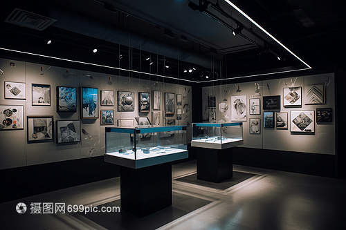 艺术展览馆3D设计图