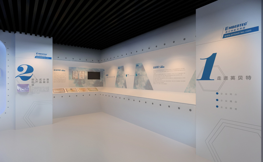 航天科技展厅|展示/橱窗/店面设计|空间/建筑|低音E - 原创设计作品 